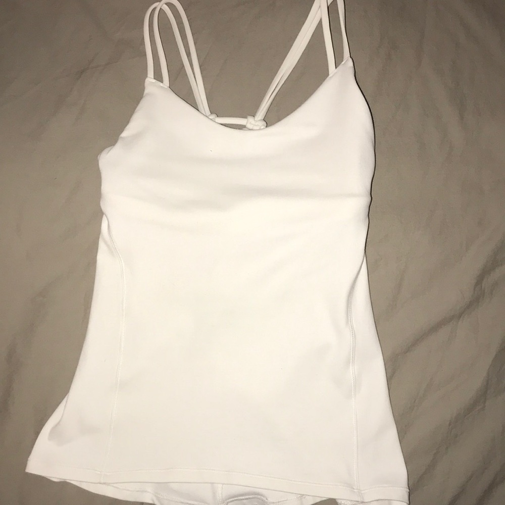 Brand new Lululemon white tank top